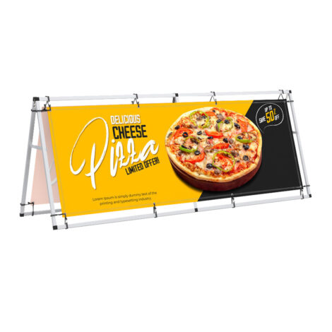 A-Frame Banner Display 8ft