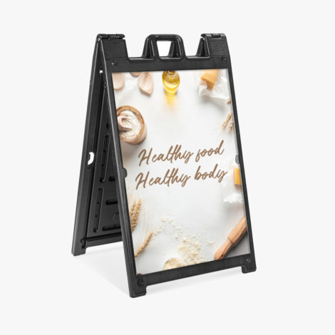 Deluxe Signicade A-Frame Black 24" x 36"