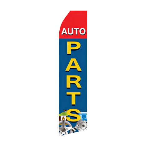 Auto Parts Advertising Flag