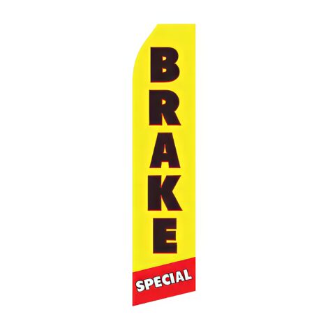 Brake Special Advertising Flag