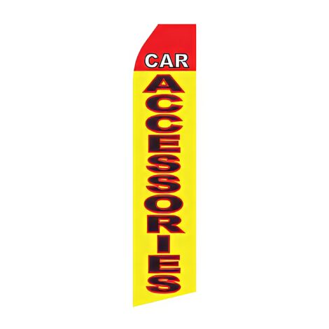 Car Accessories Advertising Flag