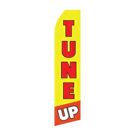 Tune Up Advertising Flag