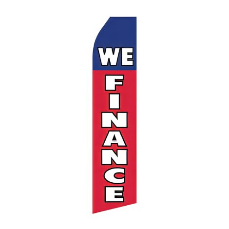 We Finance Advertising Flag