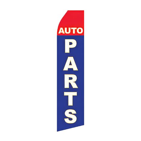 Auto Parts Advertising Flag
