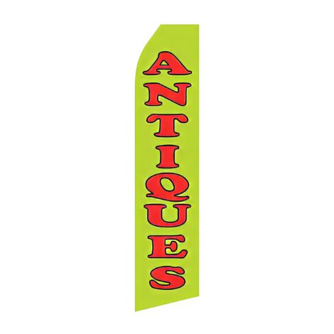 Antiques Advertising Flag