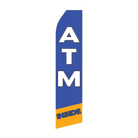 ATM Inside Advertising Flag