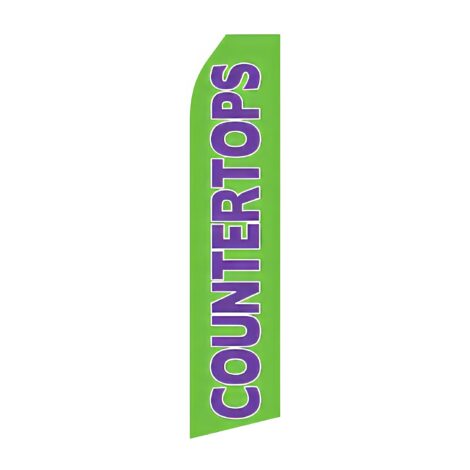 Countertops Advertising Flag