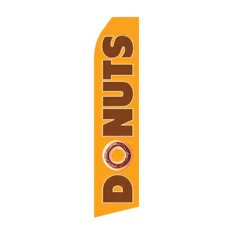 Donuts Advertising Flag