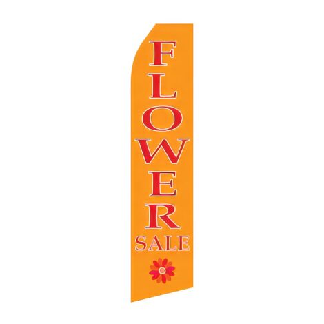 Flower Sale Advertising Flag