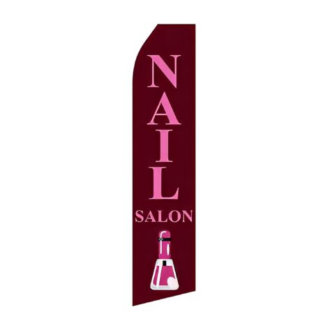 Nail Salon Advertising Flag