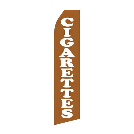 Cigarettes Advertising Flag