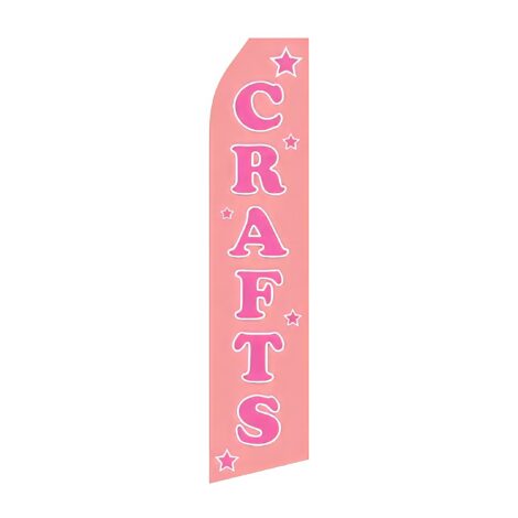 Crafts Advertising Flag