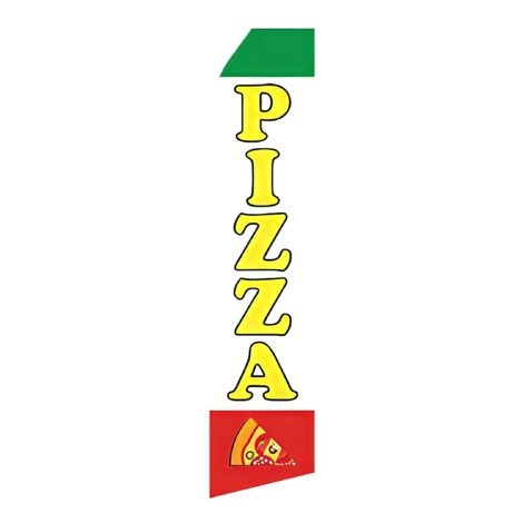 Pizza Advertising Flag