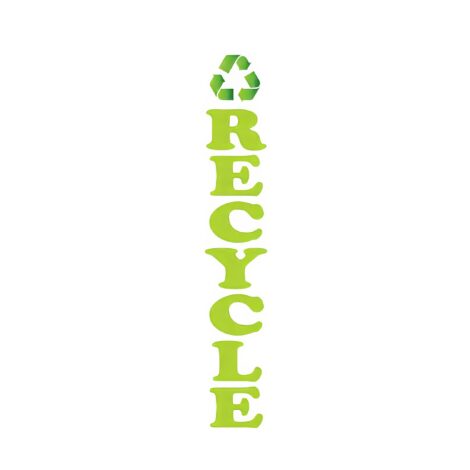 Recycle Advertising Flag