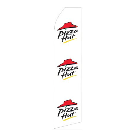 Pizza Hut Logo Advertising Flag