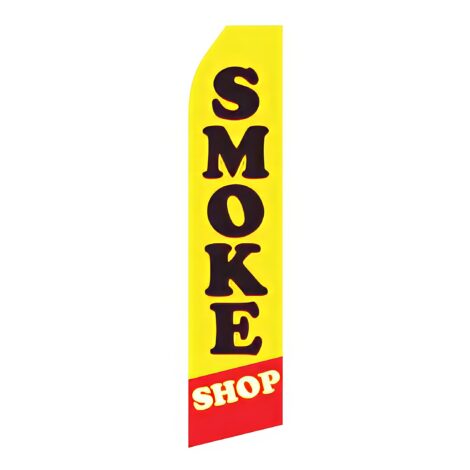 Smoke Shop Advertising Flag