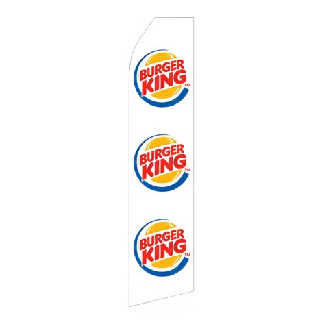 Burger King Logo Advertising Flag