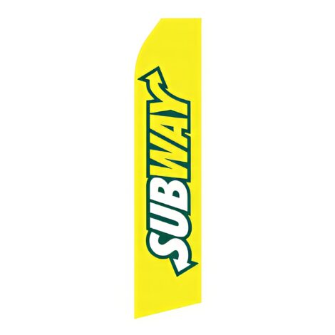 Subway Sandwiches Logo Advertising Flag