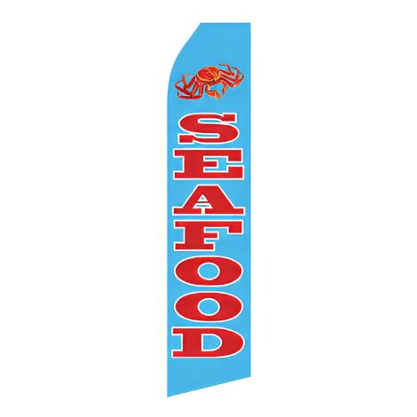 Seafood Advertising Flag