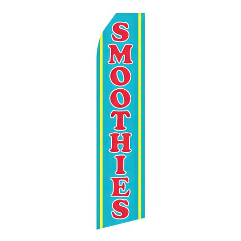 Smoothies Advertising Flag