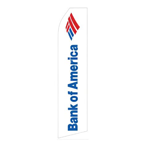 Bank of America Bank Logo Advertising Flag