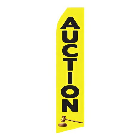 Auction Advertising Flag