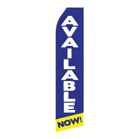 Available Now Advertising Flag