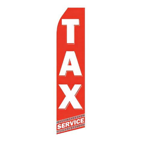 Tax Service Advertising Flag