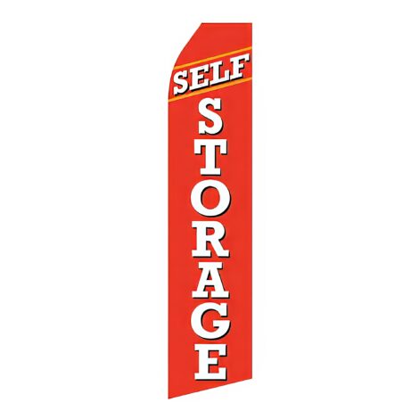 Self Storage Advertising Flag