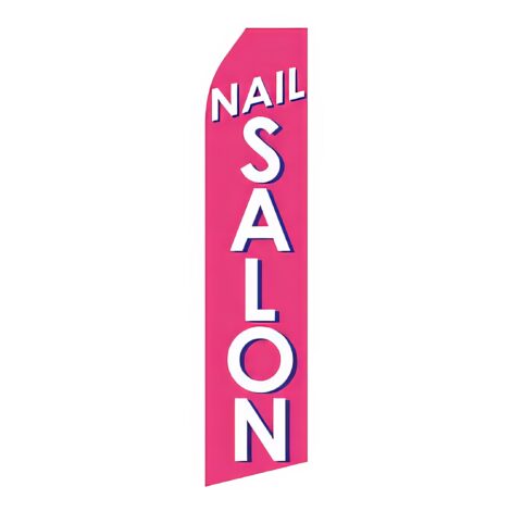 Nail Salon Advertising Flag
