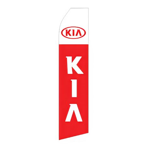 Kia Logo Advertising Flag