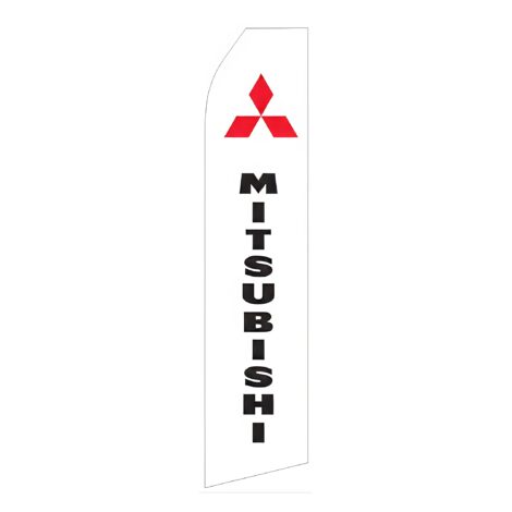 Mitsubishi Logo Advertising Flag