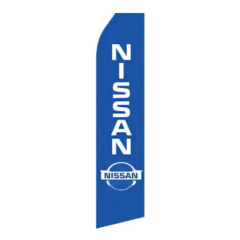 Nissan Logo Advertising Flag