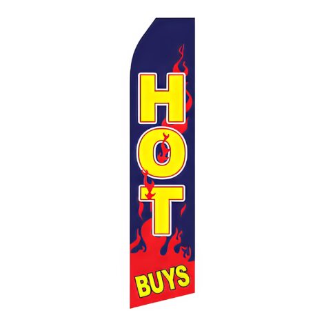 Hot Buys Advertising Flag