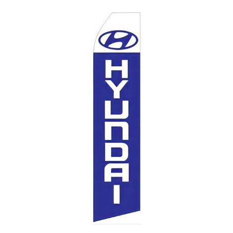 Hyundai Logo Advertising Flag