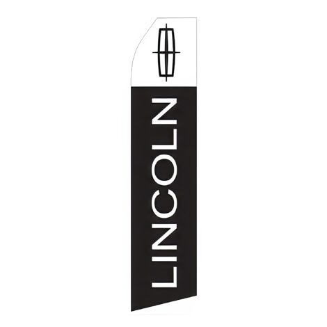 Lincoln Logo Advertising Flag