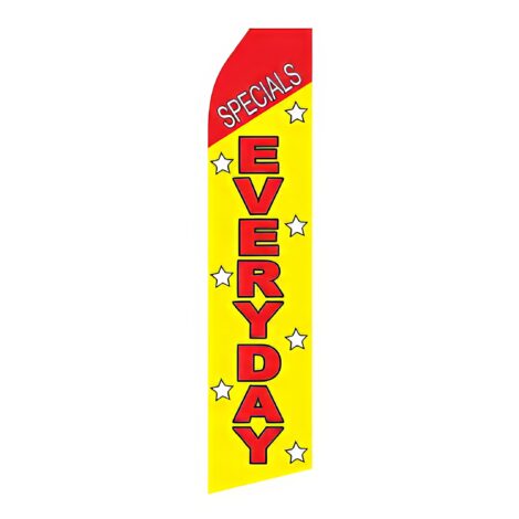 Specials Everyday Advertising Flag