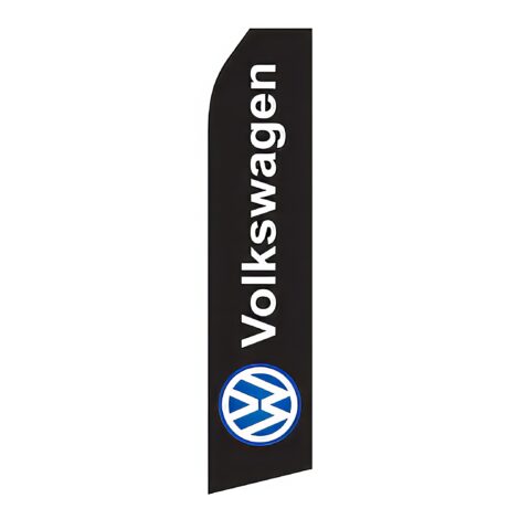 Volkswagen Logo Advertising Flag