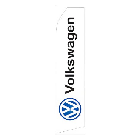 Volkswagen Logo Advertising Flag
