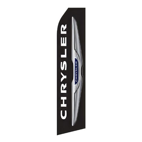 Chrysler Logo Advertising Flag