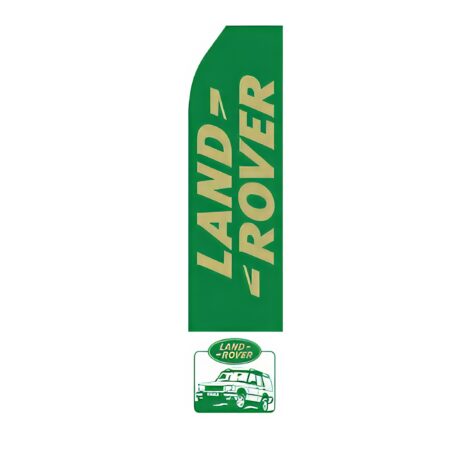 Land Rover Logo Advertising Flag