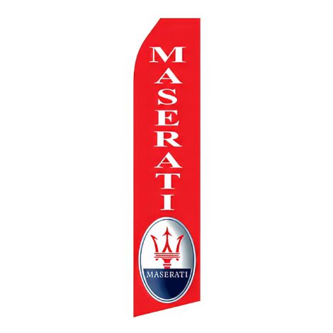 Maserati Logo Advertising Flag