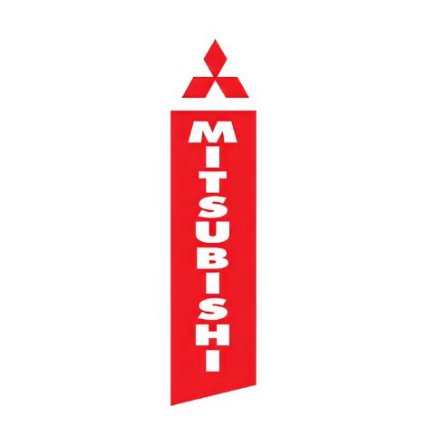 Mitsubishi Logo Advertising Flag