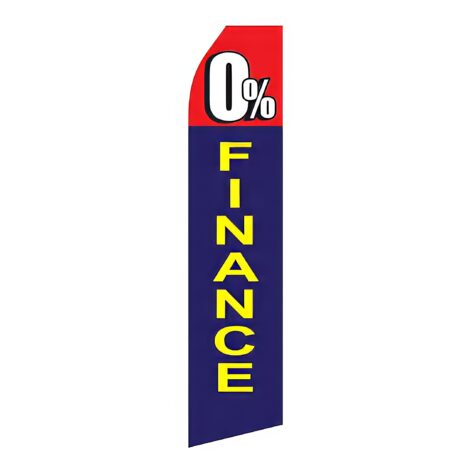 0% Finance Advertising Flag