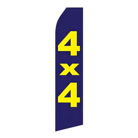 4X4 Advertising Flag