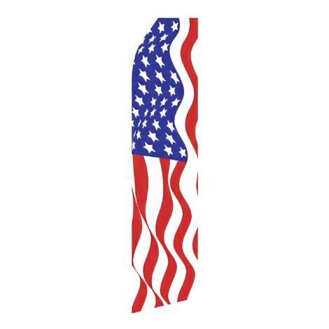 American Flag Advertising Flag