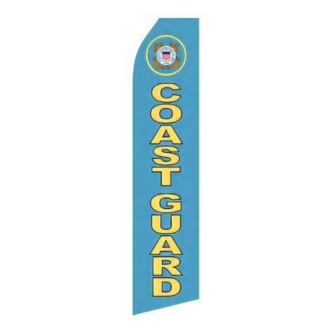 Coast Guard Advertising Flag