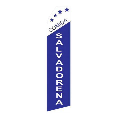Comida Salvadorena Advertising Flag