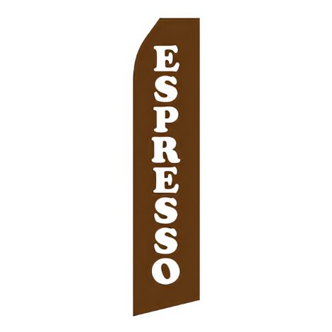 Espresso Advertising Flag