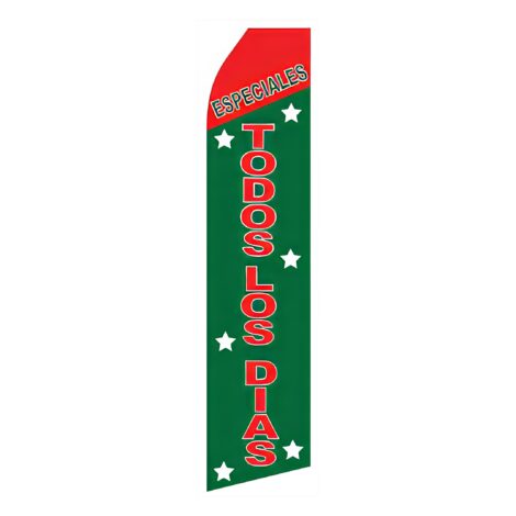 Especiales Todos Los Dias Advertising Flag